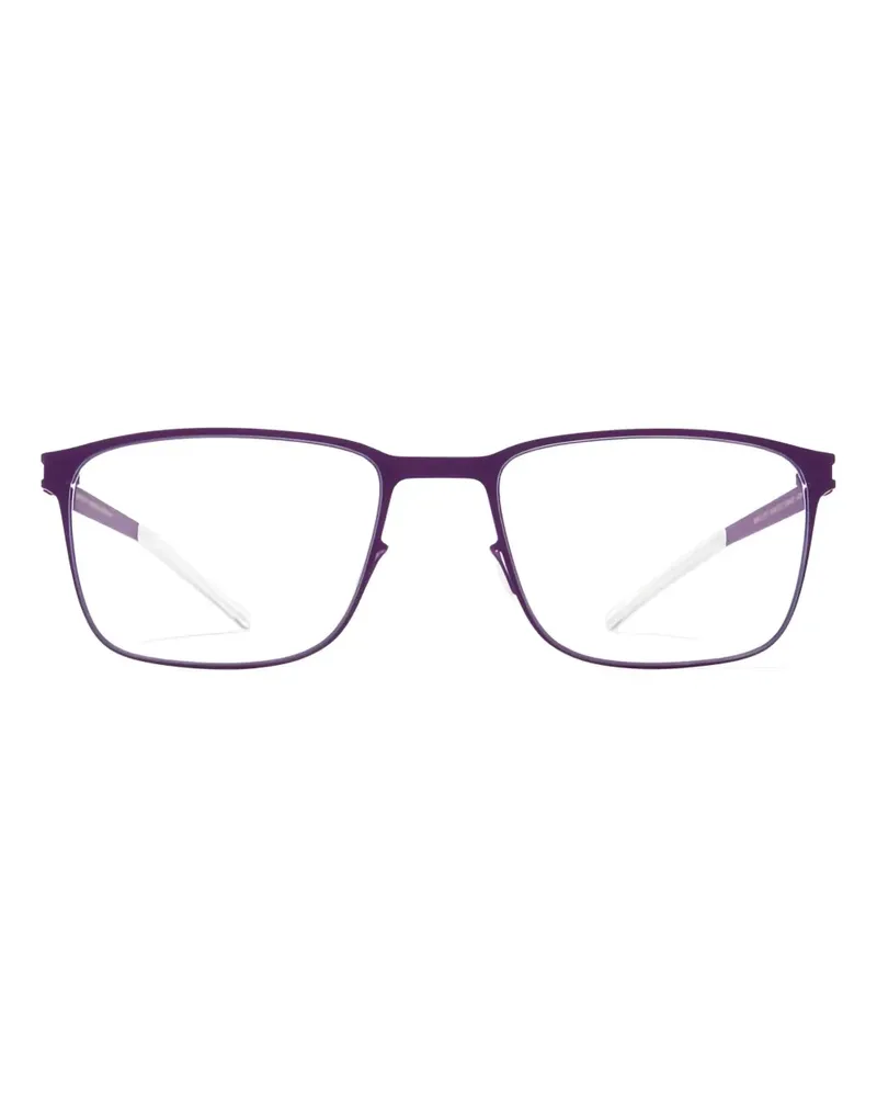 Mykita Henning Brille mit eckigem Gestell - Violett Violett