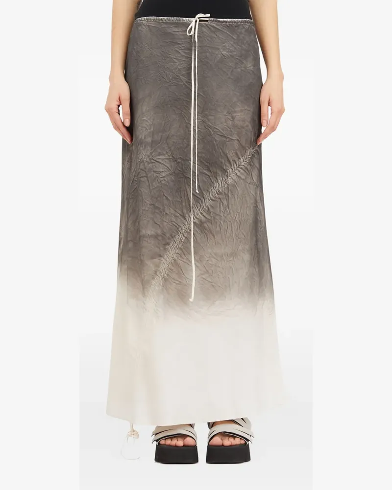 Andrea Ya'aqov Maxirock mit Ombré - Grau Grau