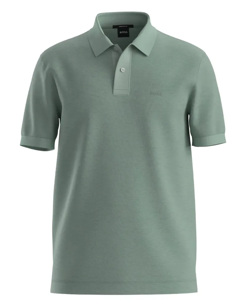 HUGO BOSS Poloshirt mit Knopfleiste - Grün Grün