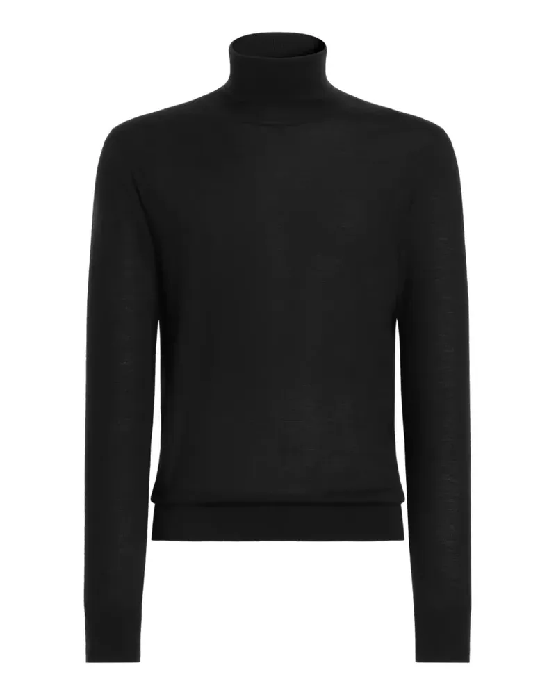 Dolce & Gabbana Rollkragenpullover aus Kaschmir - Braun Braun