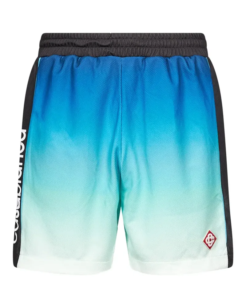 Casablanca Paris Fußballshorts mit Farbverlauf - Blau Blau