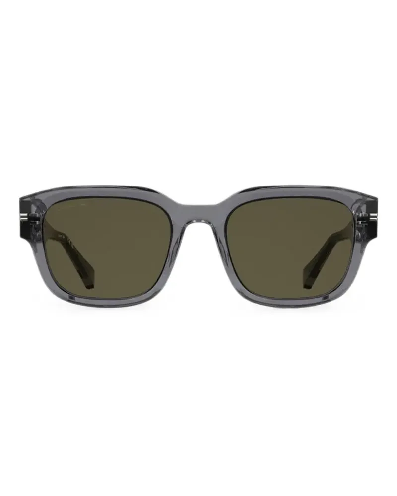 Lacoste square-frame sunglasses - Grau Grau