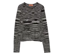 Pullover mit Rundhalsausschnitt - Schwarz