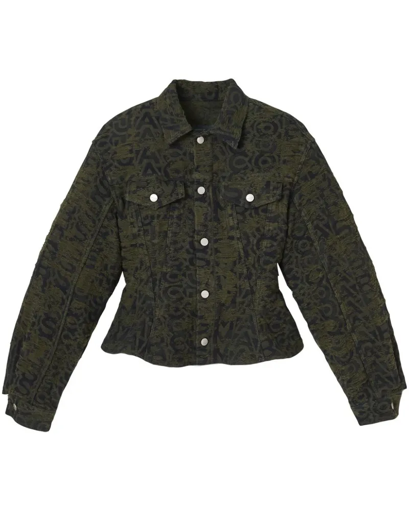 Marc Jacobs Jacke mit Monogramm-Print - Grün Grün