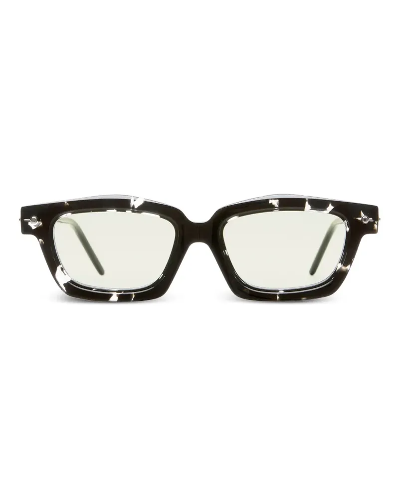KUBORAUM Mask P25 geometric-frame sunglasses - Schwarz Schwarz