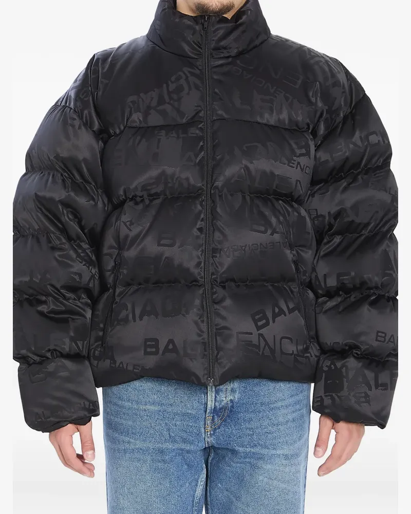 Balenciaga BB Garde-Robe puffer jacket - Schwarz Schwarz