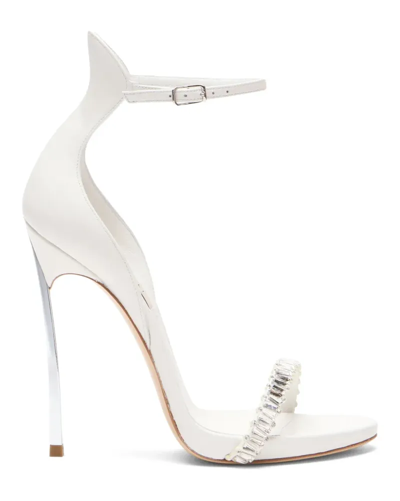 Casadei Cappa Heaven Sandalen mit Strass - Weiß Weiß
