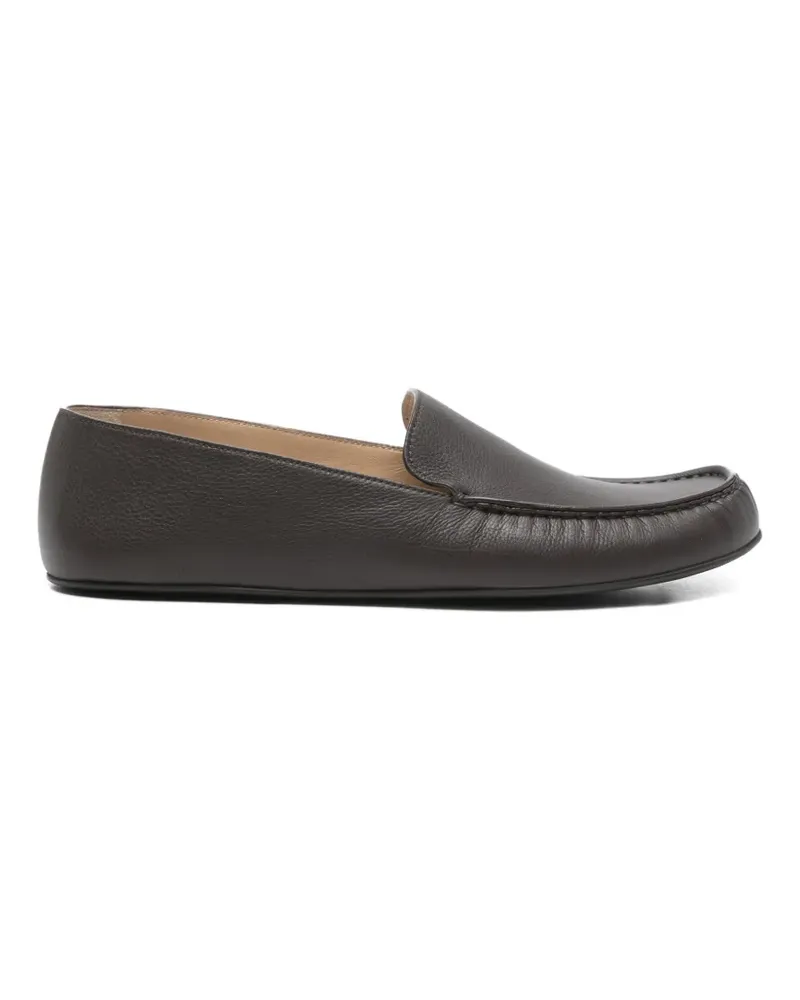 The Row Leo loafers - Braun Braun