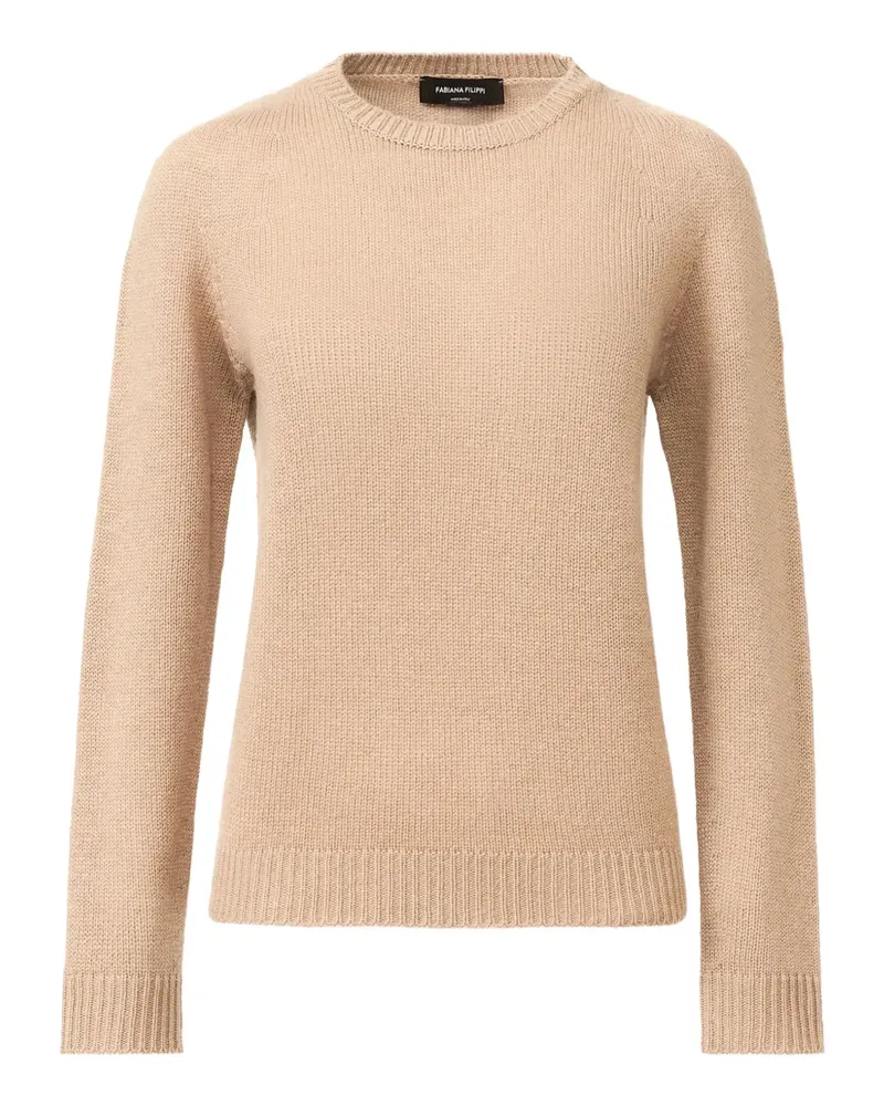 Fabiana Filippi Kaschmirpullover mit Rundhalsausschnitt - Nude Nude