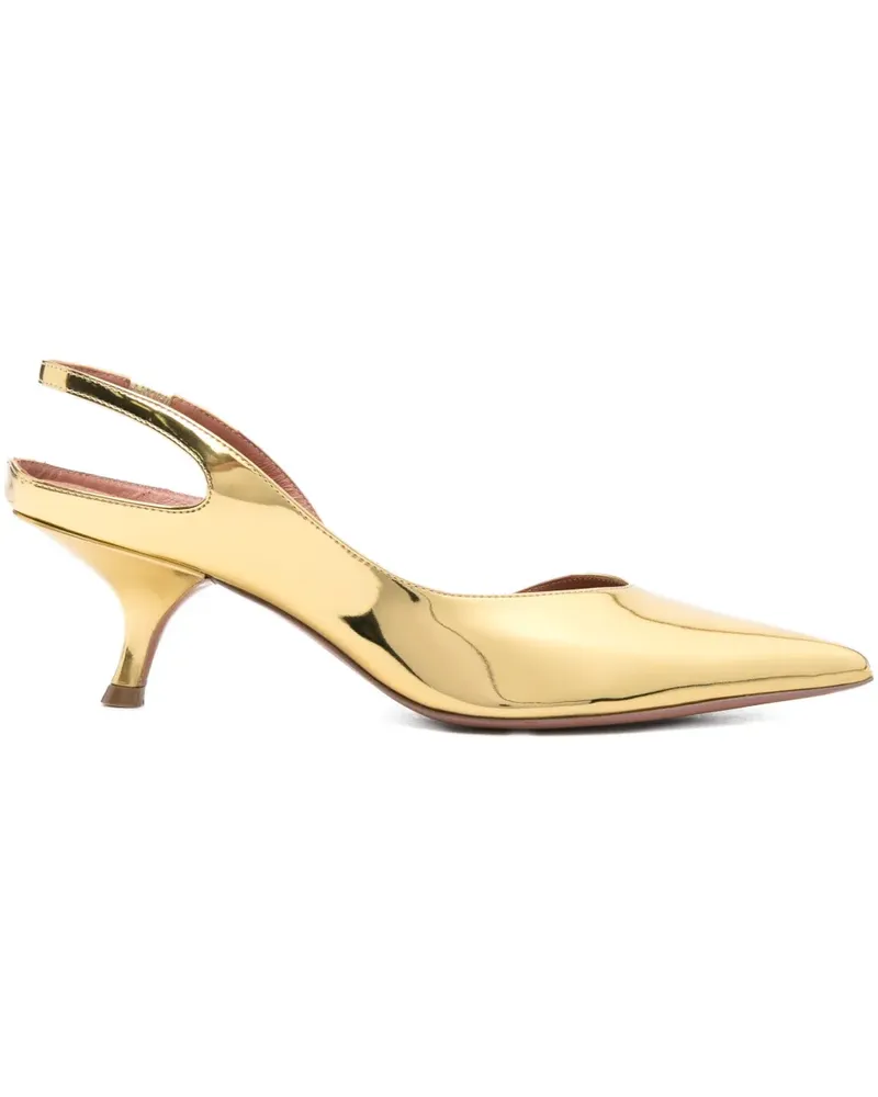 Aldo Castagna Mikaela Slingback-Pumps 60mm - Gold Gold