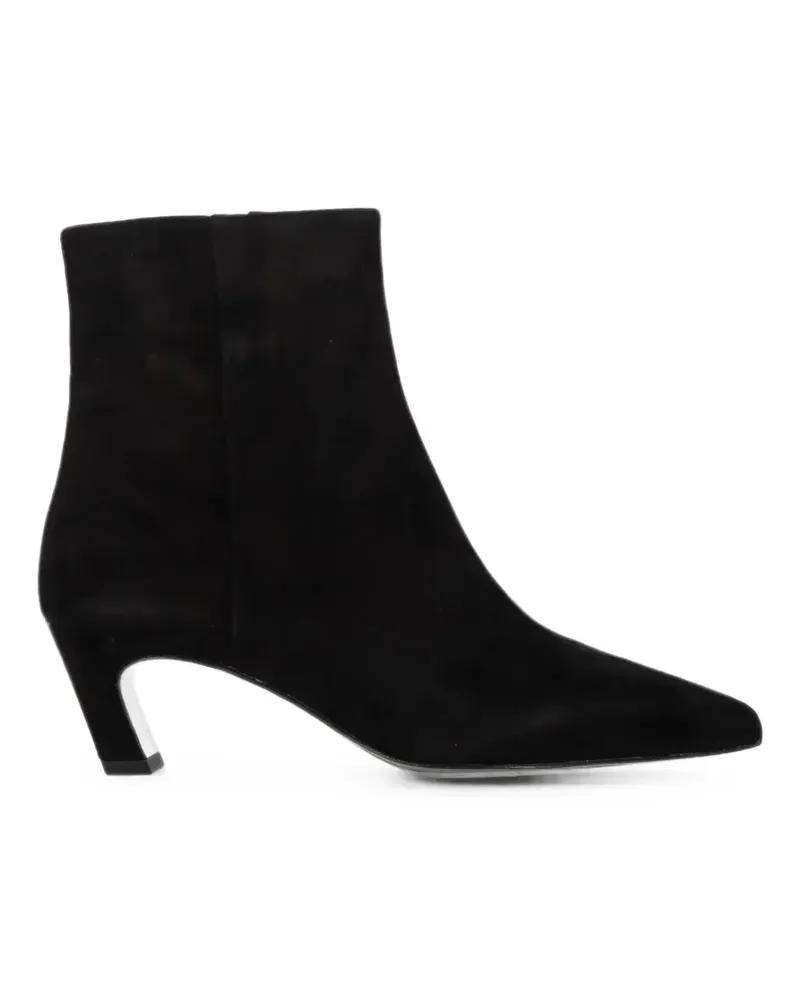 ash Vicky pointed-toe ankle boots - Schwarz Schwarz