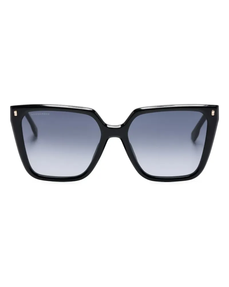 Dsquared2 Sonnenbrille im Butterfly-Design - Schwarz Schwarz