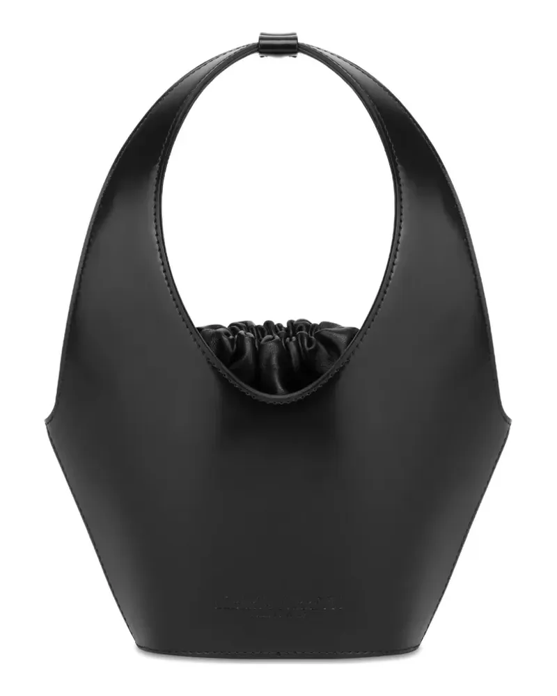 Alberta Ferretti Skulpturale Tote Bag - Schwarz Schwarz