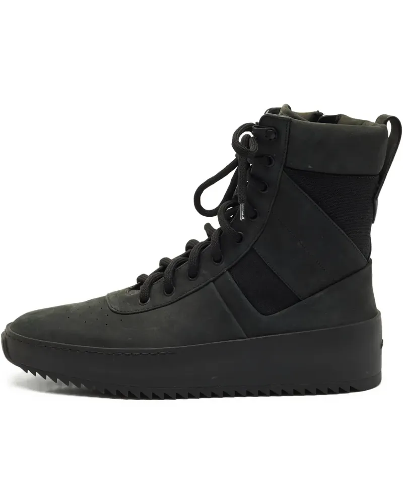Fear of God High-Top-Sneakers mit Schnürung - Schwarz Schwarz