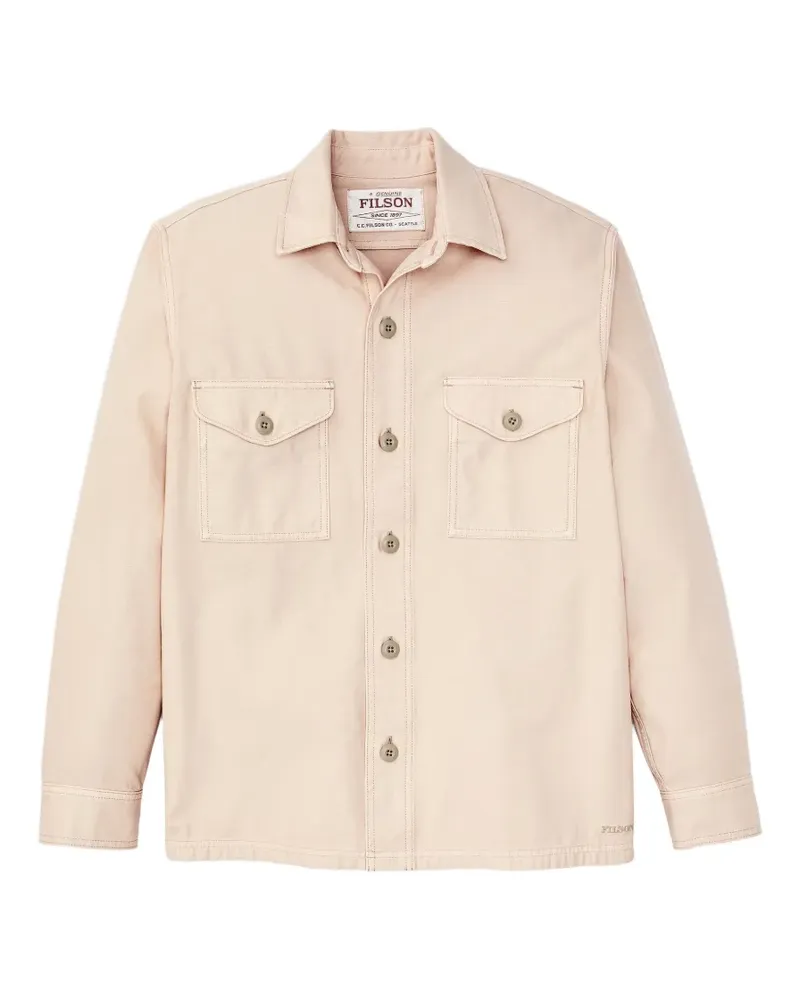 Filson button-up chest-pocket jacket - Nude Nude
