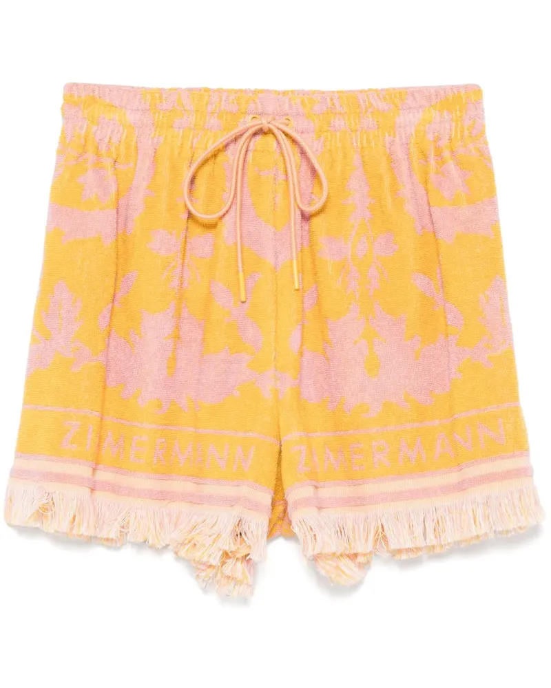 Zimmermann Wylie Shorts - Gelb Gelb