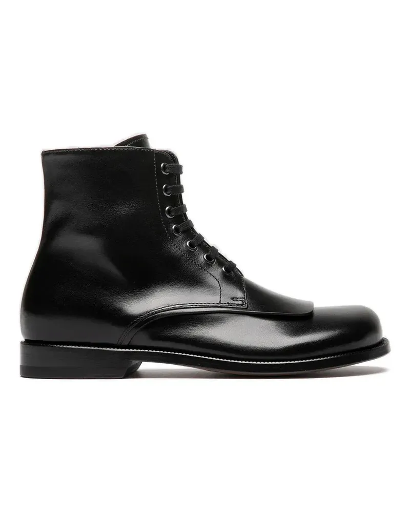 Officine Creative Italia Emerald lace-up ankle boots - Schwarz Schwarz