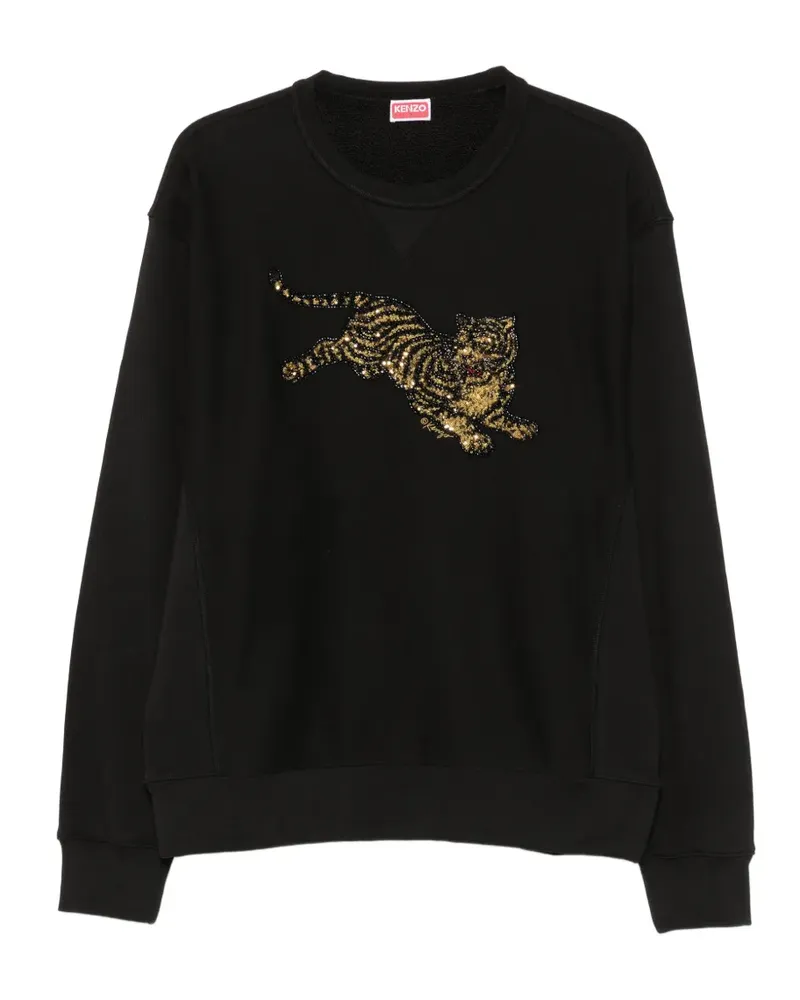 Kenzo Jumping Tiger sweatshirt - Schwarz Schwarz