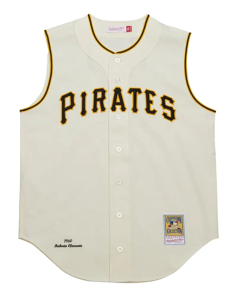 Mitchell & Ness Roberto Clemente Pittsburgh Pirates 1960 Authentic Weste - Nude Nude