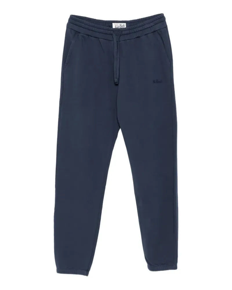 MC2 Saint Barth Bolt drawstring track pants - Blau Blau