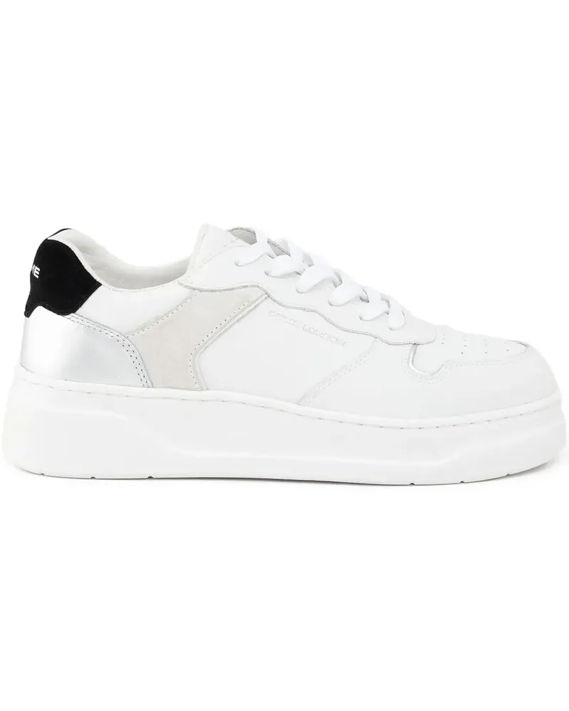 Crime Sneakers aus Leder - Weiß Weiß