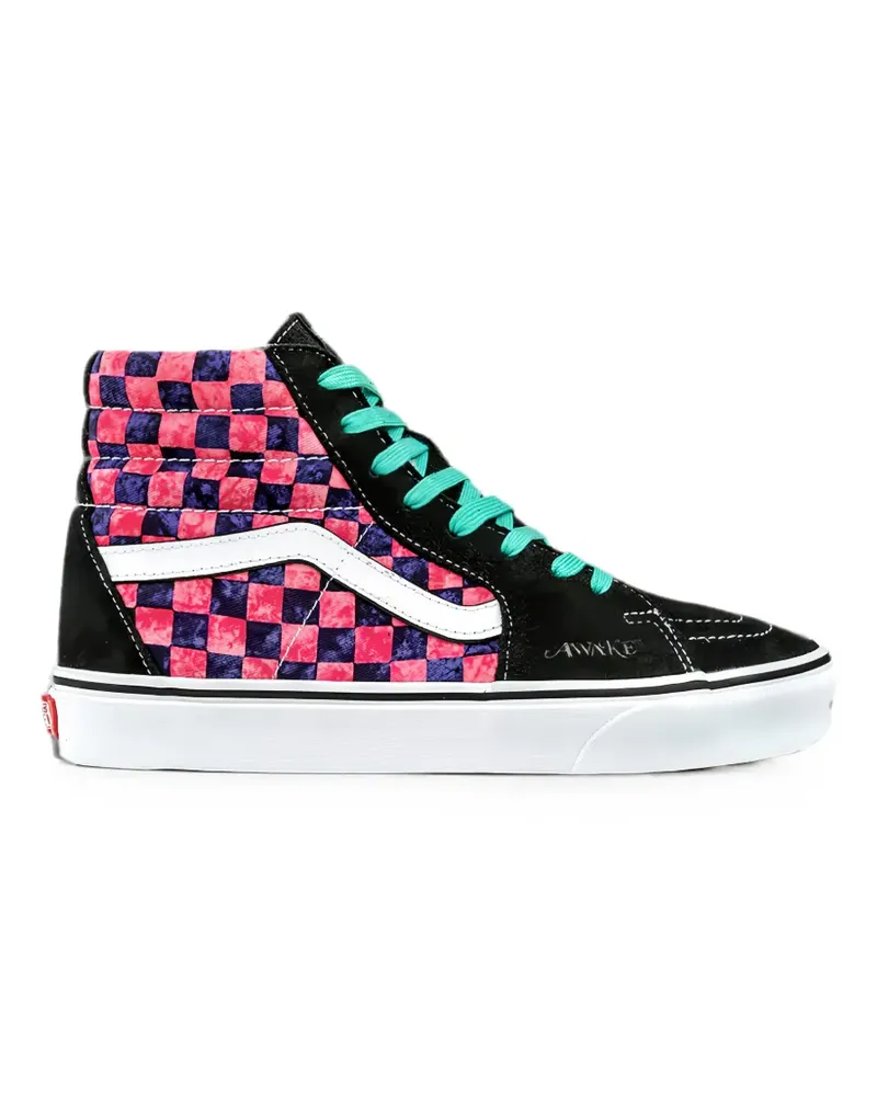 Vans Sk8-Hi checkerboard sneakers - Schwarz Schwarz