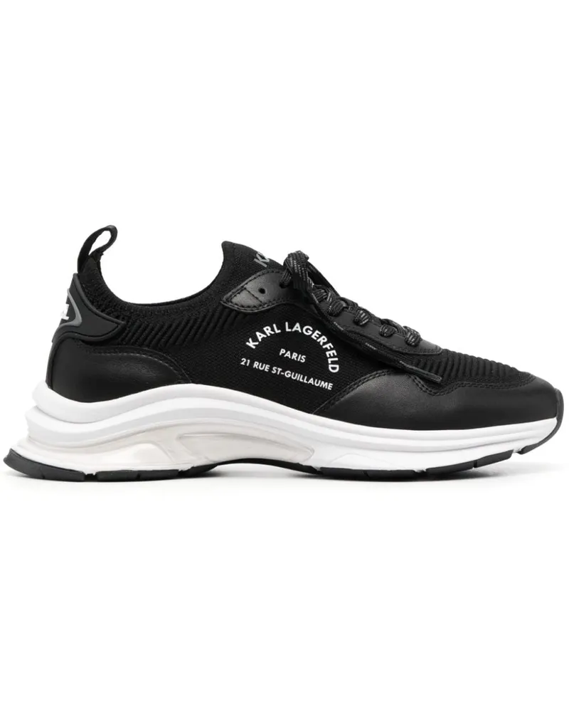 Karl Lagerfeld Sneakers mit Logo-Print - Schwarz Schwarz