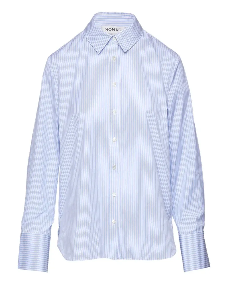 Monse Hemd mit Schlitz - Blau Blau