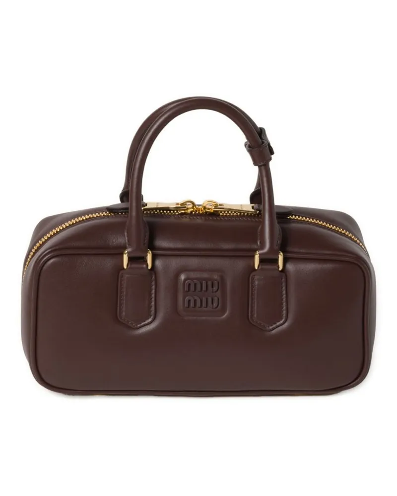 Miu Miu Klassischer Shopper - Braun Braun