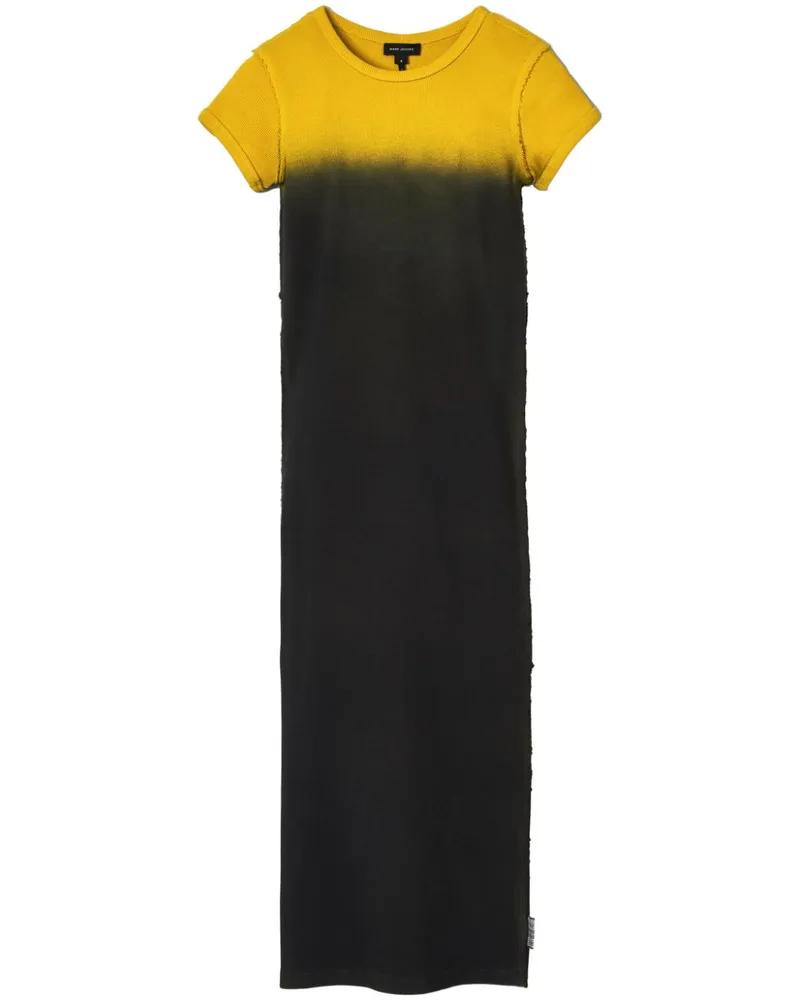 Marc Jacobs Grunge spray-effect T-shirt dress - Schwarz Schwarz
