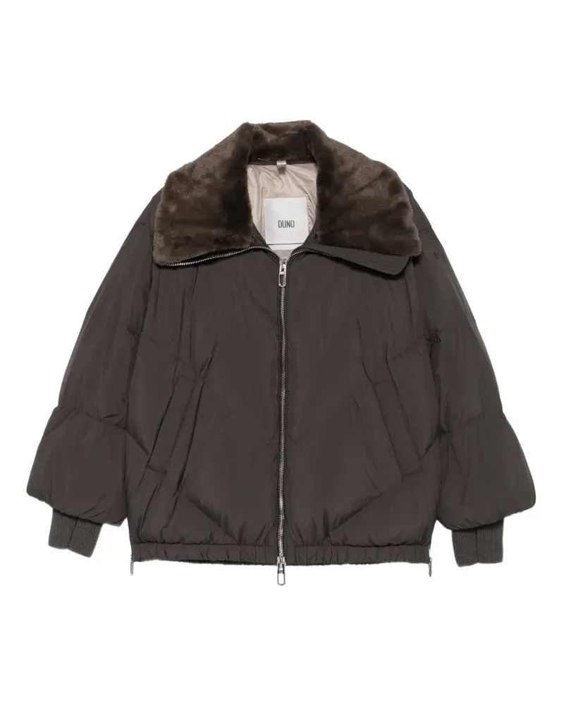 DUNO Gesteppte Celia Jacke - Braun Braun