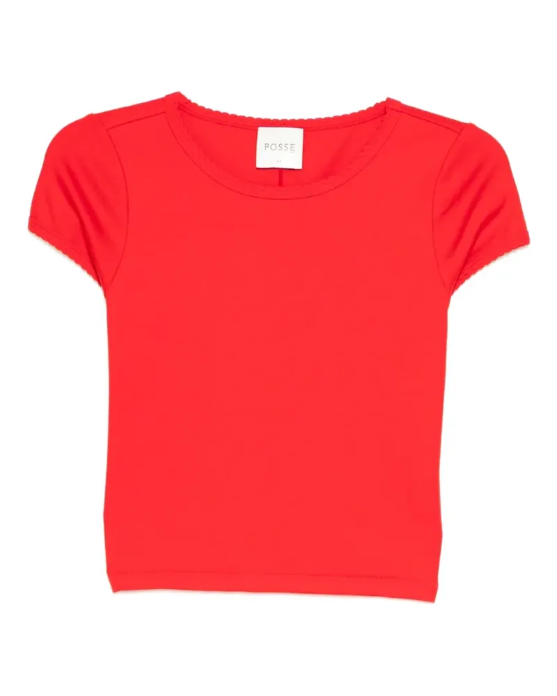 Posse Clover tee - Rot Rot
