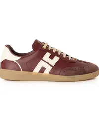 Elisabetta Franchi Sneakers mit Logo-Applikation Rot