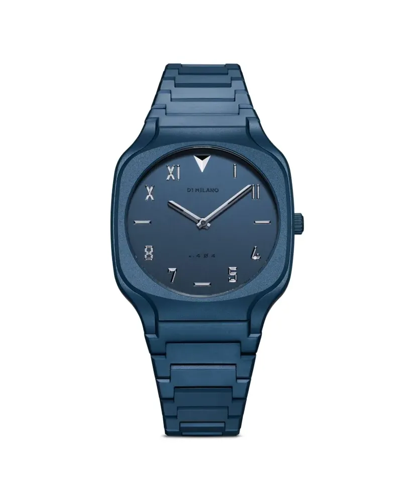 D1 Milano Square Bracelet 37mm - Blau Blau