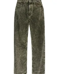 Maison Margiela Jeans in Knitteroptik Grau