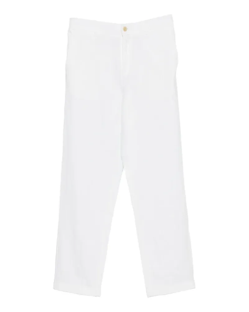 LES DEUX elasticated-waistband trousers - Weiß Weiß