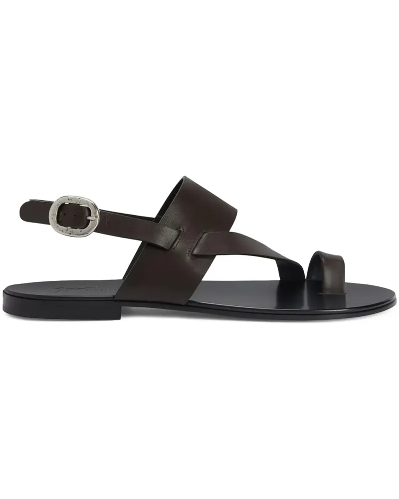 Giuseppe Zanotti Sandalen aus Leder - Braun Braun