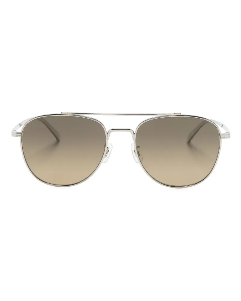 Oliver Peoples Rivetti Pilotenbrille - Silber Silber