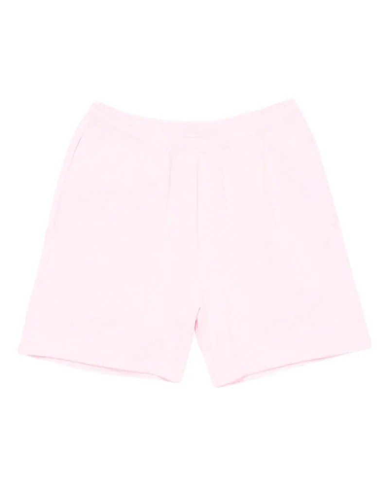 Acne Studios Shorts mit Logo-Stickerei - Rosa Rosa