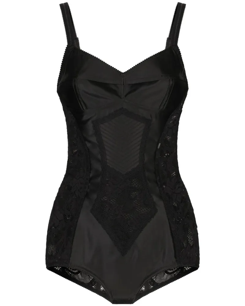 Dolce & Gabbana Body mit Einsätzen - Schwarz Schwarz