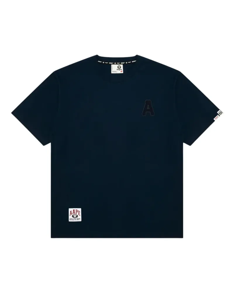 BAPE AAPE AAPEUNVS "A" T-Shirt - Blau Blau