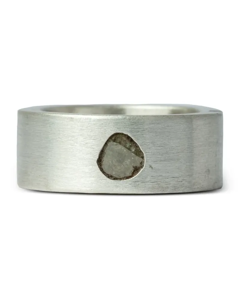 Parts Of Four Sistema Ring aus Sterlingsilber mit Diamanten Silber
