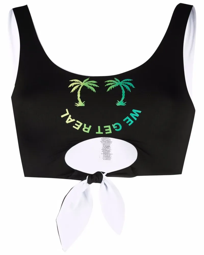 Diesel We Get Real Bikinioberteil - Schwarz Schwarz