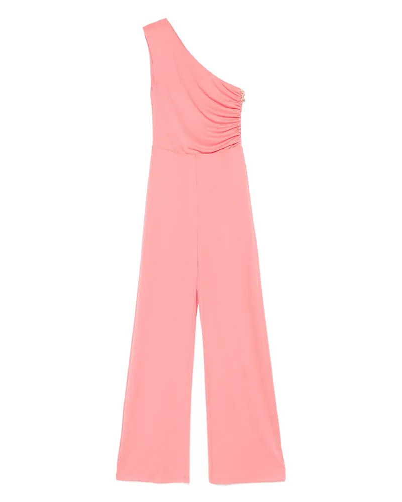 Patrizia Pepe Geraffter Jumpsuit - Rosa Rosa