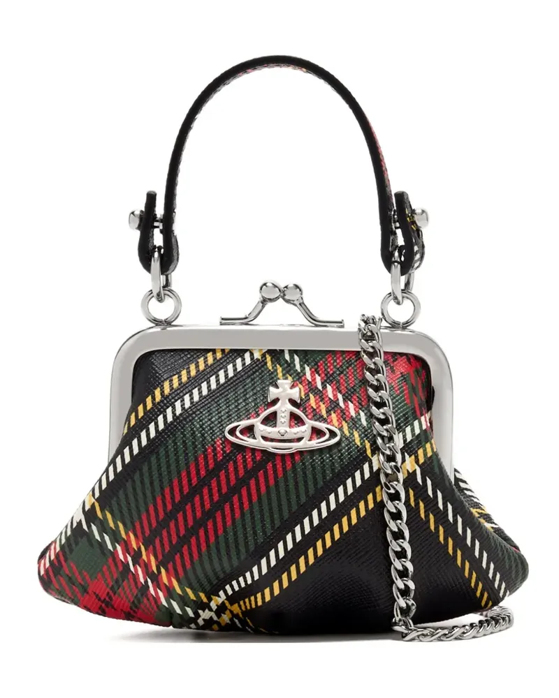 Vivienne Westwood Mini Frame Handtasche - Schwarz Schwarz