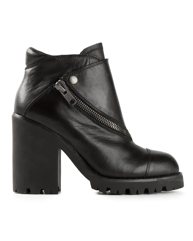 ash Podium' boots - Schwarz Schwarz