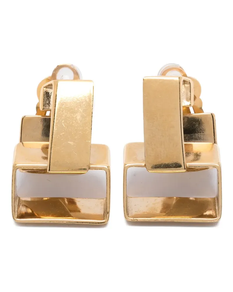 Wouters & Hendrix Ohrclips mit Logo - Gold Gold