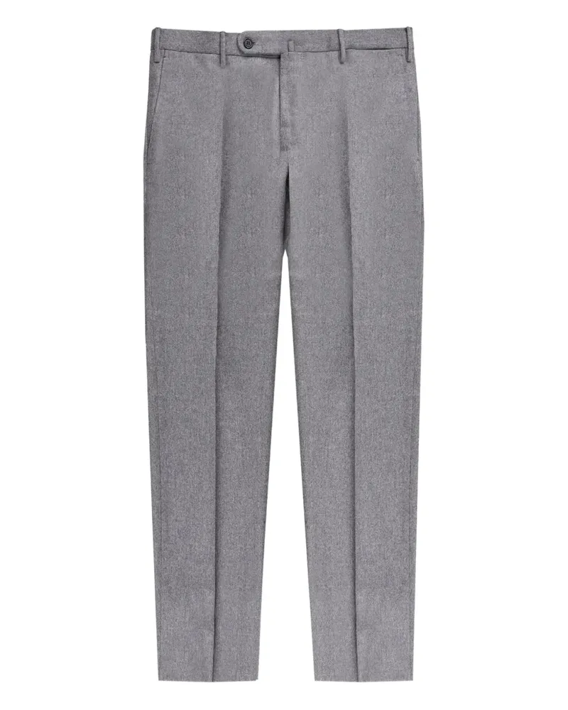 Incotex Hose aus Flanell - Grau Grau