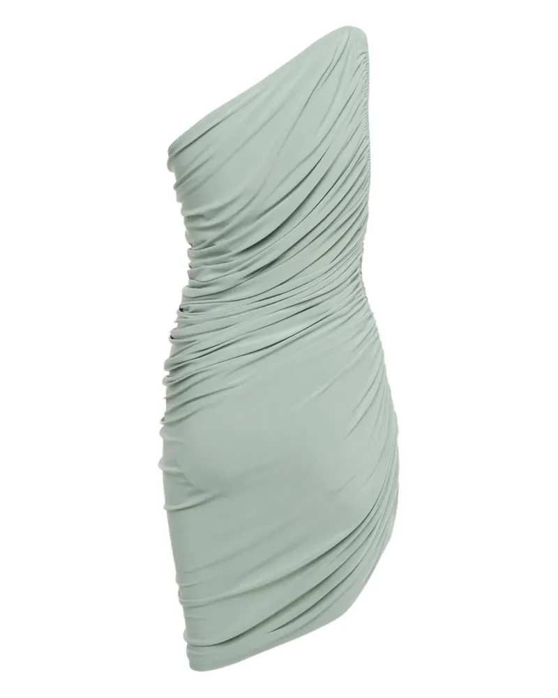 Norma Kamali Diana one-shoulder mini dress - Grün Grün