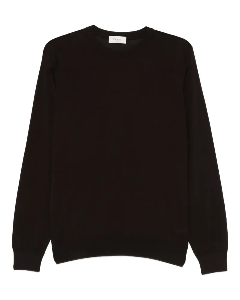 Piacenza Cashmere Pullover mit rundem Ausschnitt - Braun Braun